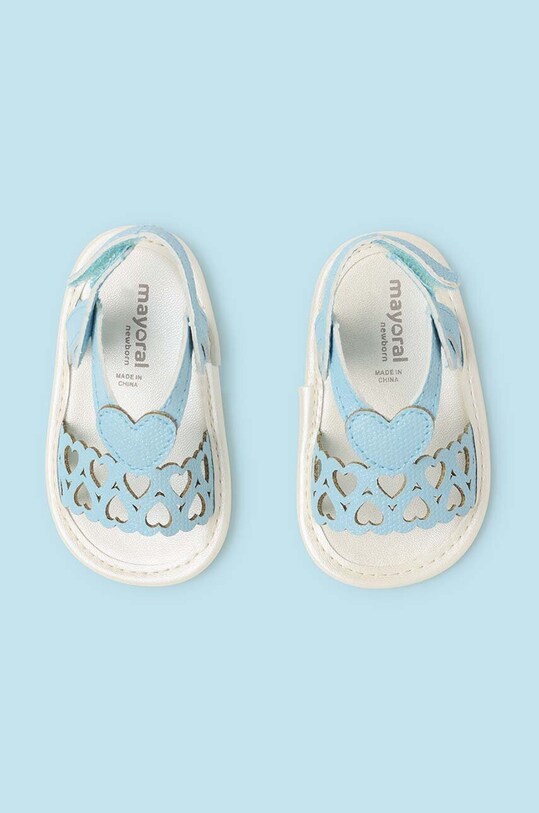 Mayoral Newborn pantofi pentru bebelusi 9745.2Q.Newborn.PPYH turcoaz SS24