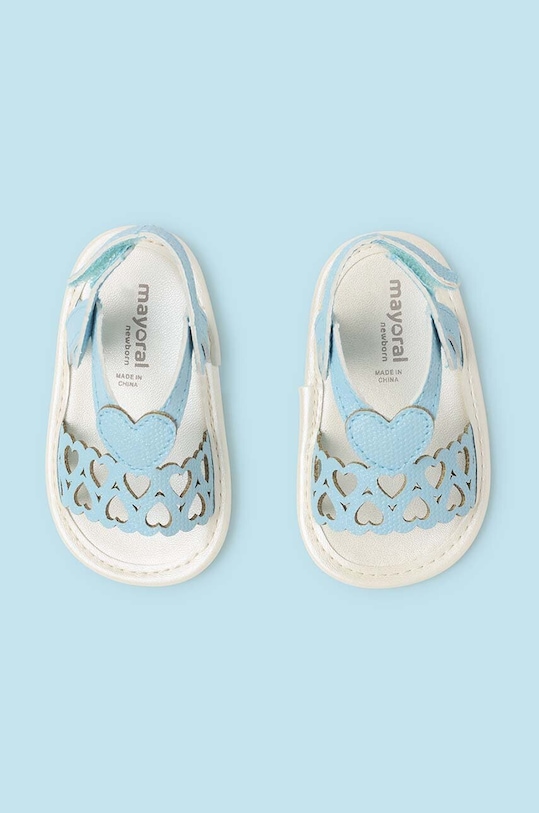 Mayoral Newborn buty niemowlęce 9745.2Q.Newborn.PPYH turkusowy SS24