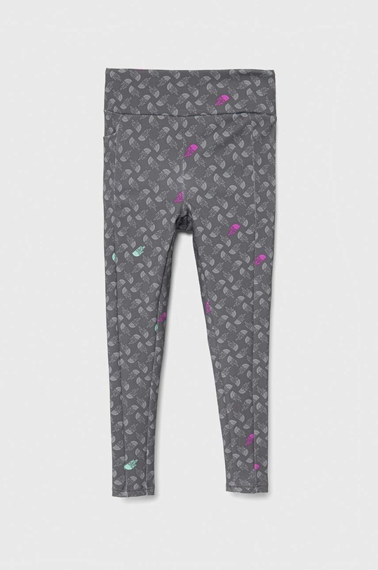 The North Face leggins copii NEVER STOP TIGHT tricotaj gri NF0A86XV