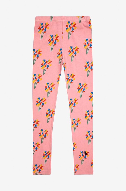 Bobo Choses leggins copii 124AC098 roz SS24