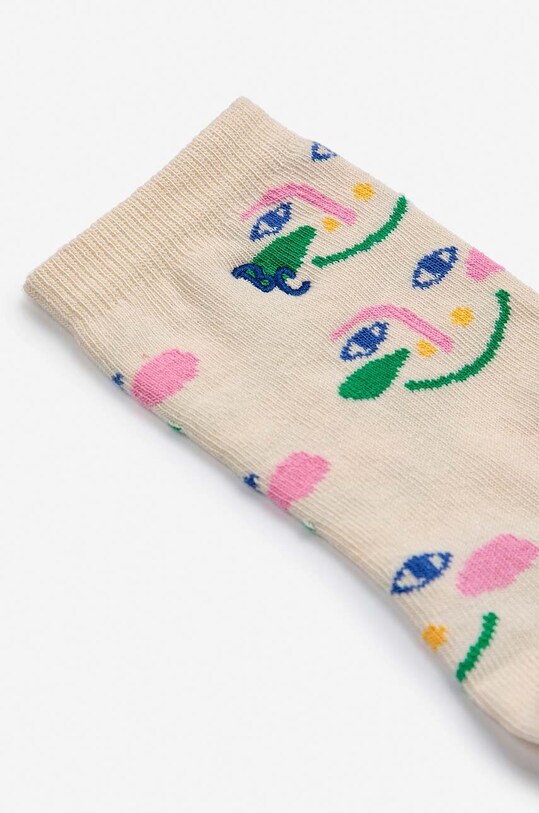 Дитячі шкарпетки Bobo Choses 124AI005 бежевий SS24