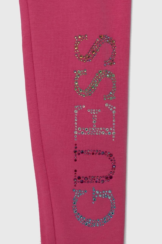 Dziewczynka Guess legginsy dziecięce J4GB10.J1314.PPYH różowy