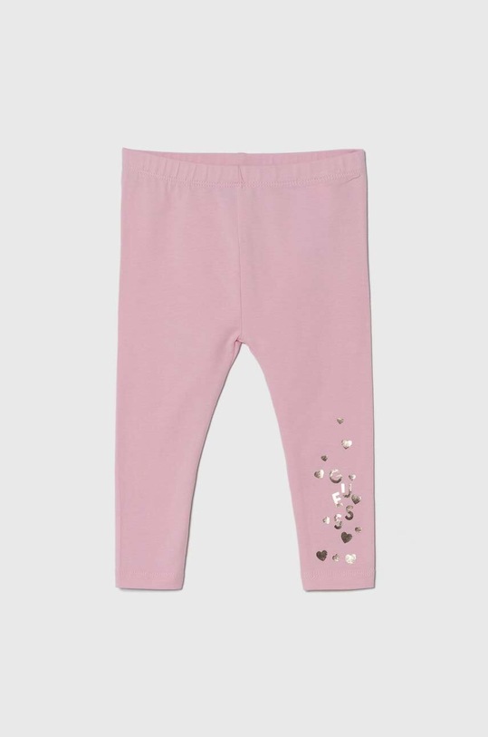 Dětské legíny Guess pletenina růžová K4GB03.J1313.PPYH