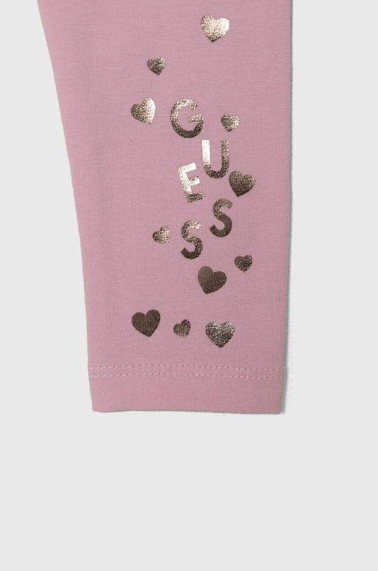 DÍVKA Dětské legíny Guess K4GB03.J1313.PPYH růžová