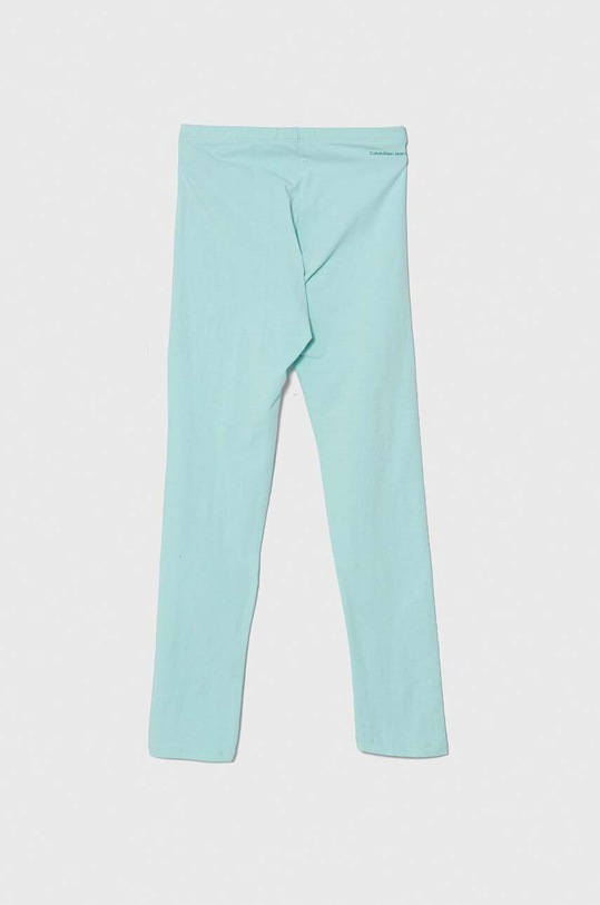 Dětské legíny Calvin Klein Jeans IG0IG02137.128.176.PPYH tyrkysová SS24