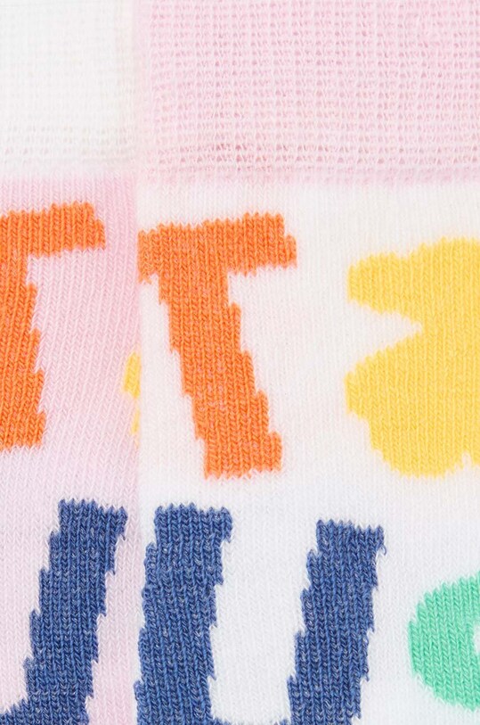 Dziewczynka Tous skarpetki niemowlęce 2-pack SSocks.2003.G różowy