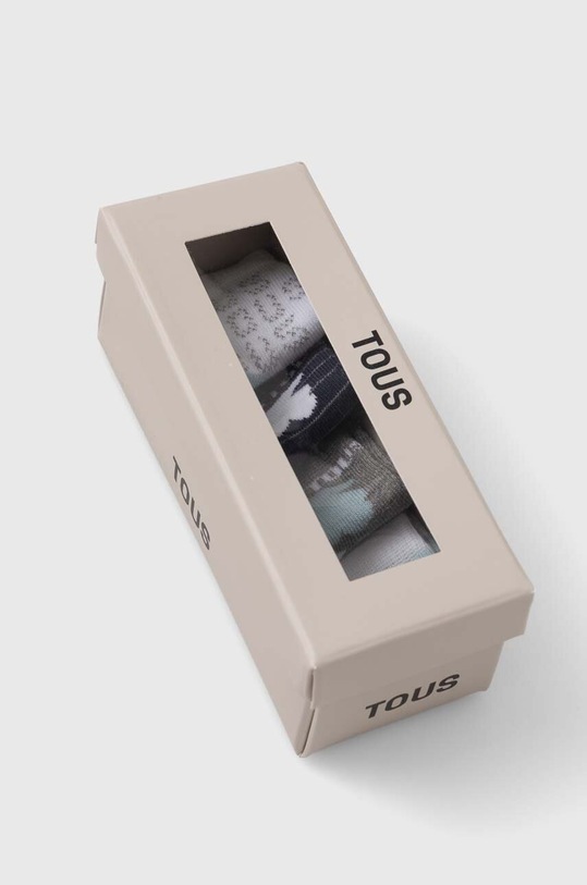 DÍVKA Kojenecké ponožky Tous 4-pack SSocks.1204 modrá