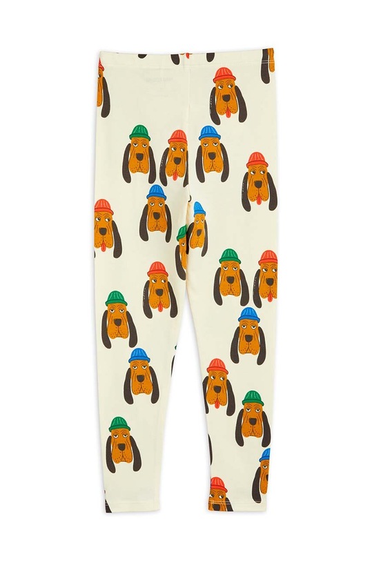 Mini Rodini legginsy dziecięce 2413011211 biały SS24