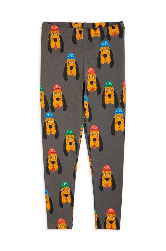 Mini Rodini legginsy dziecięce wzorzyste szary 2413011297