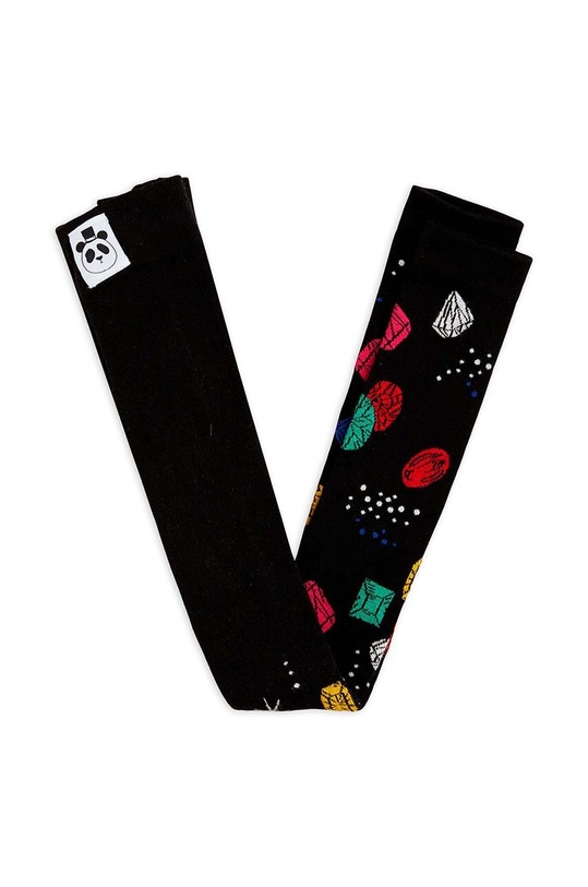 Mini Rodini legginsy dziecięce z elastanem czarny 2416012099