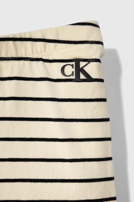 CHLAPEC Dětské legíny Calvin Klein Jeans IN0IN00139.PPYH béžová