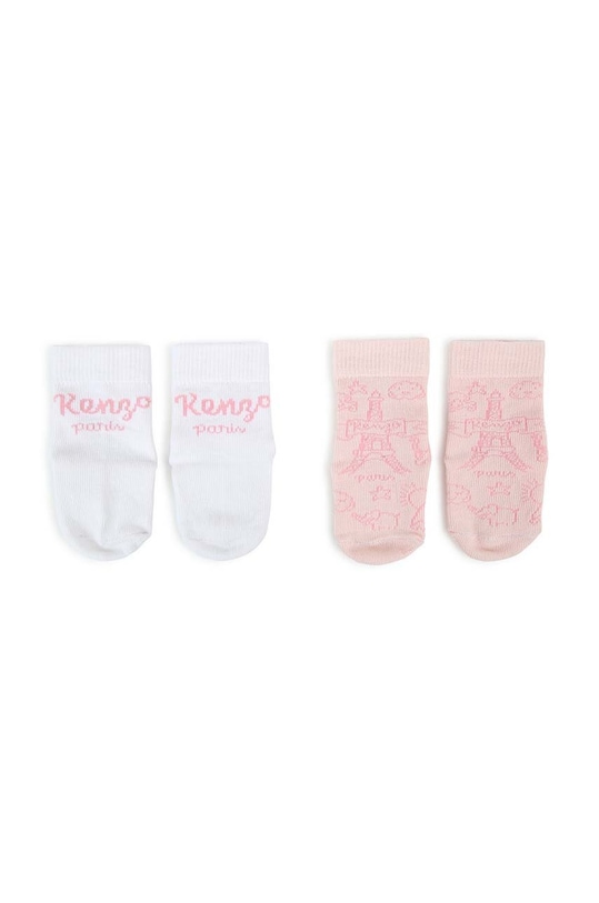 Kenzo Kids baba zokni 2 db rózsaszín K60022.