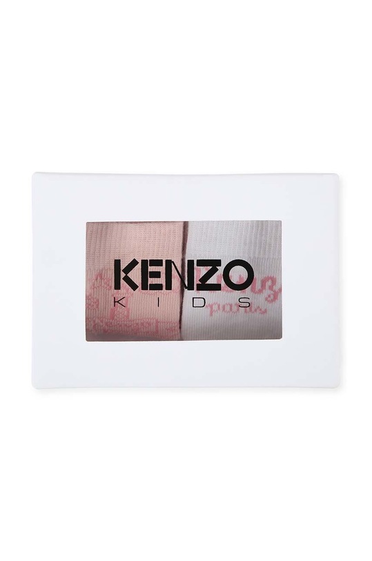 Kenzo Kids baba zokni 2 db K60022. rózsaszín