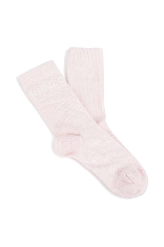 Kenzo Kids skarpetki dziecięce skarpetki długie różowy K60035.23.27