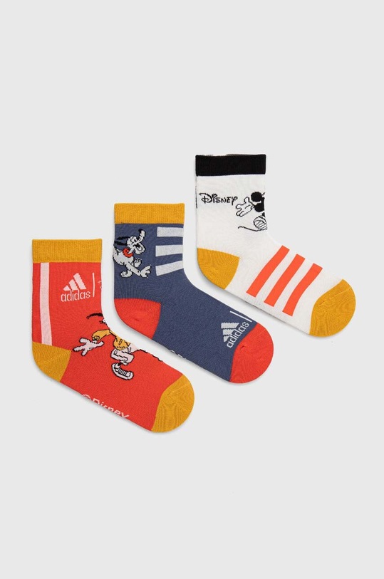 adidas Performance skarpetki dziecięce x Disney 3-pack skarpetki długie multicolor IU4860