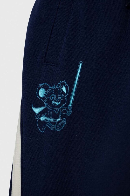 Dětské tepláky adidas IN7309 námořnická modř SS24