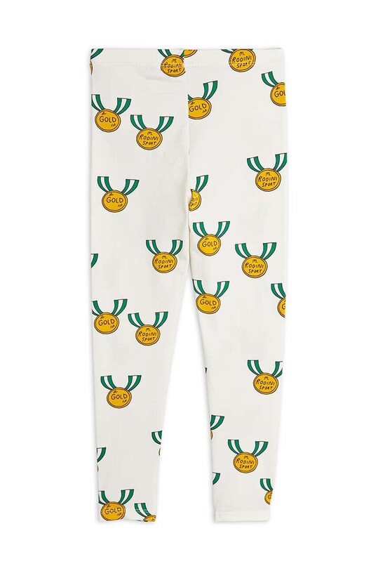 Mini Rodini legginsy dziecięce Medals 2423014397 biały SS24