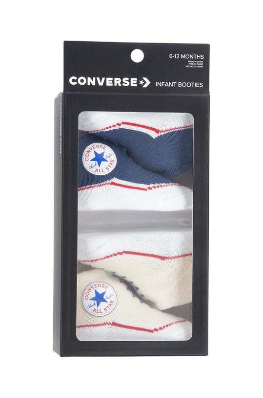 Κάλτσες μωρού Converse 2-pack πράσινο MC0001