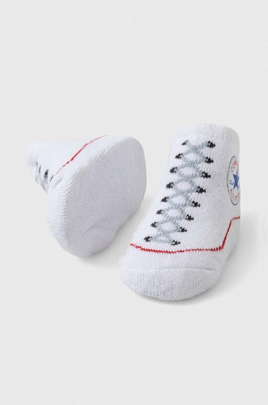Băieți Converse sosete bebe 2-pack MC0001 negru