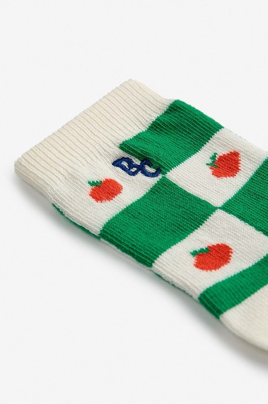 Bobo Choses skarpetki niemowlęce 124AH004 zielony SS24