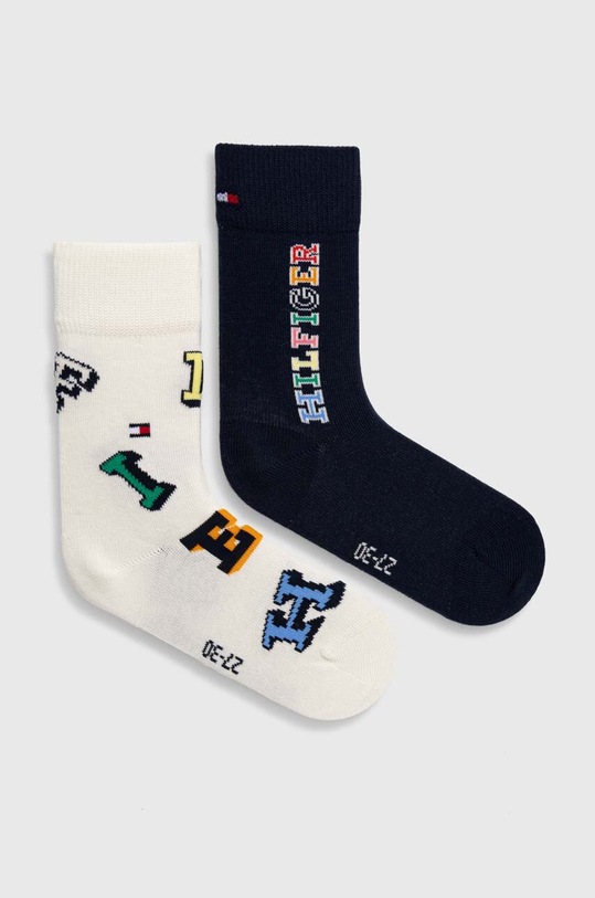 Tommy Hilfiger skarpetki dziecięce 2-pack skarpetki długie granatowy 701227315.PPYH