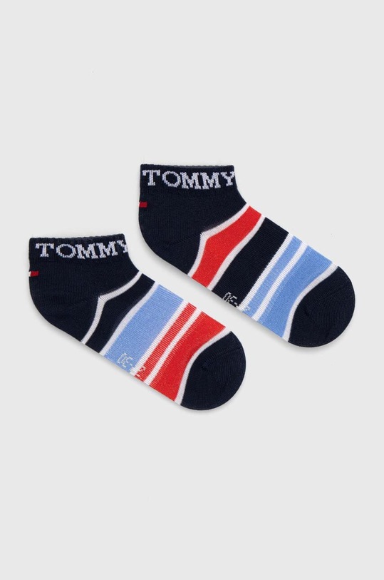 Tommy Hilfiger skarpetki dziecięce 2-pack skarpetki krótkie granatowy 701227318.PPYH