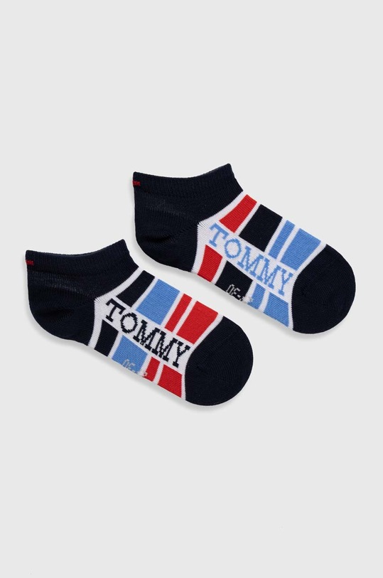 Tommy Hilfiger skarpetki dziecięce 2-pack skarpetki krótkie granatowy 701227321.PPYH