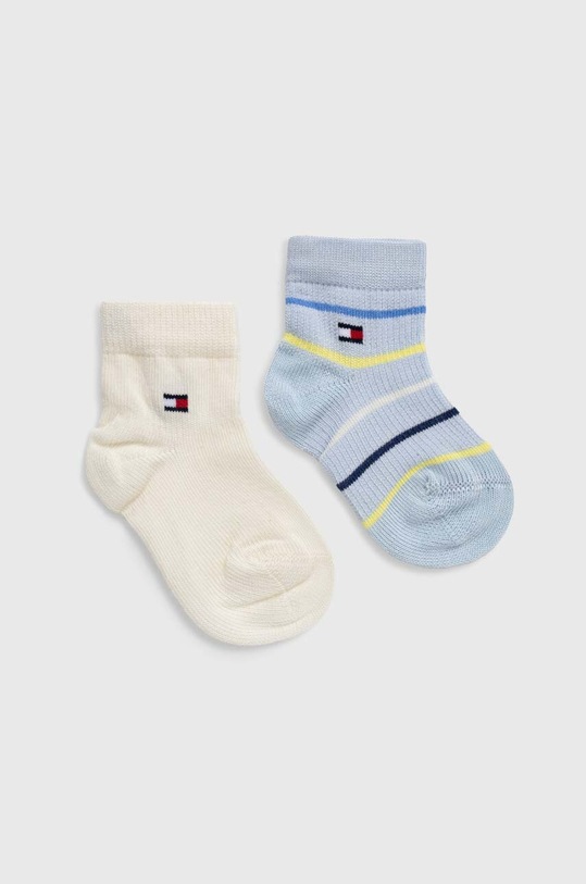 Tommy Hilfiger skarpetki dziecięce 2-pack skarpetki krótkie niebieski 701227326.PPYH