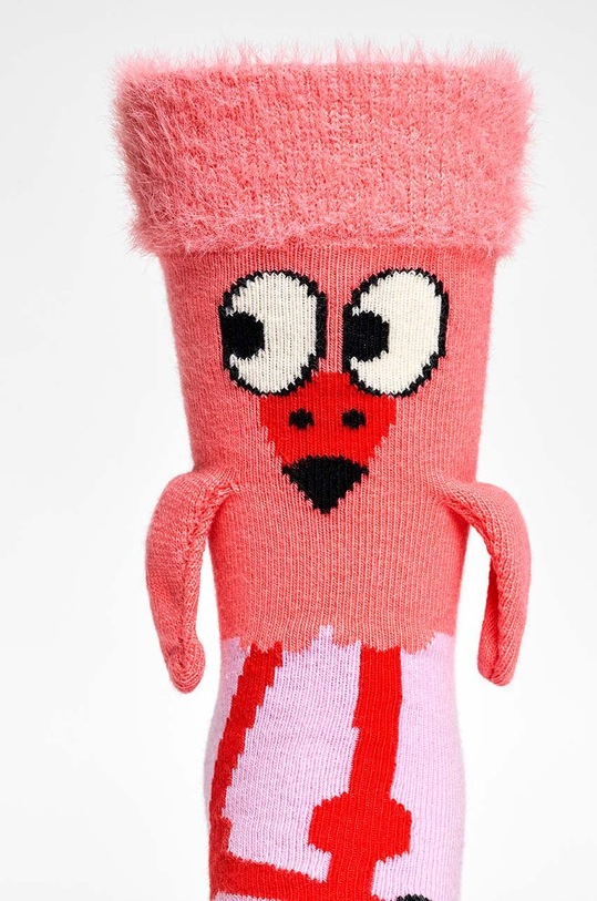 Happy Socks skarpetki dziecięce Kids Flamingo Sock P000659 różowy SS24