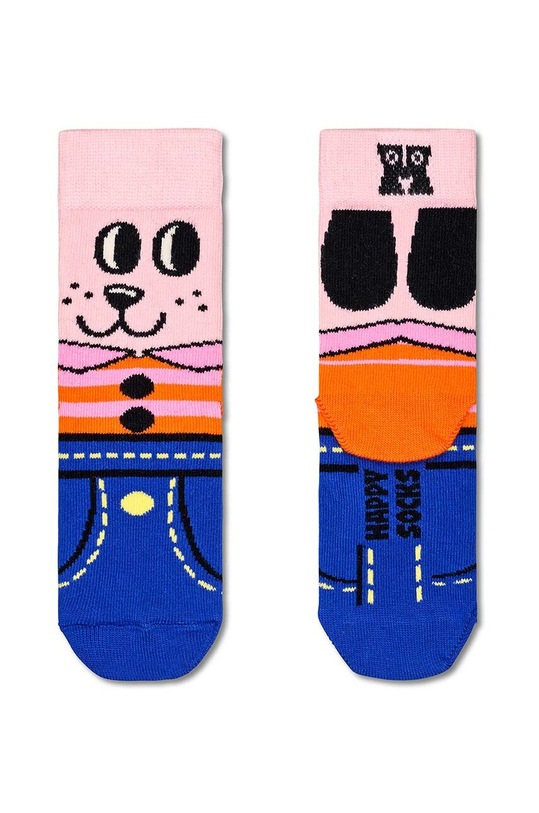 Happy Socks gyerek zokni Kids Doggo Sock hosszúszárú zokni kék P000785