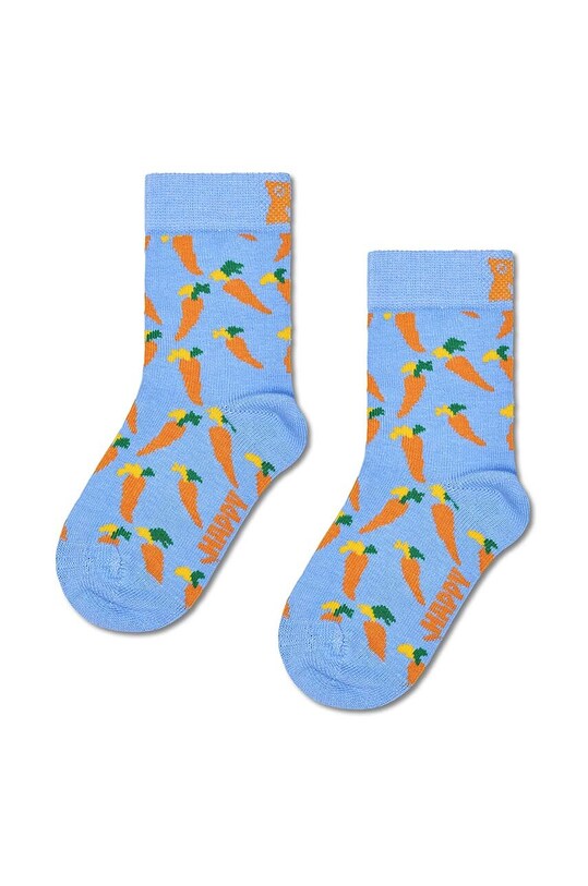 Happy Socks gyerek zokni Kids Carrots Sock hosszúszárú zokni kék P001172