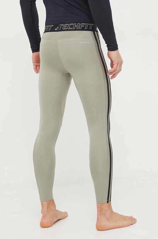 Одежда Тренировочные леггинсы adidas Performance Techfit IR5711 зелёный
