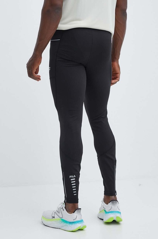 Odzież Fila legginsy do biegania Rocroi FAM0621 czarny