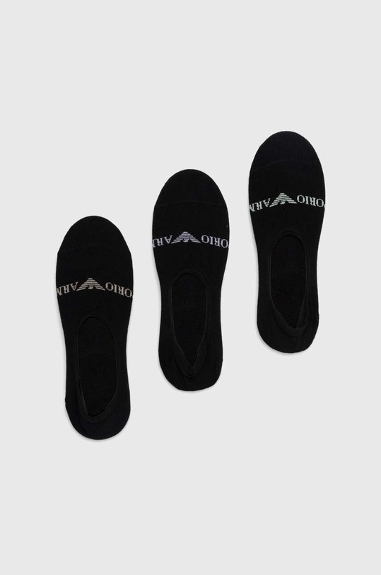 Emporio Armani Underwear skarpetki 3-pack skarpetki krótkie czarny 306227.4R254