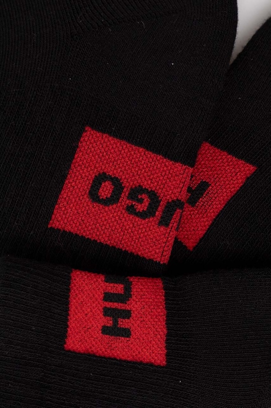 HUGO șosete 2-pack 50516406 negru SS24