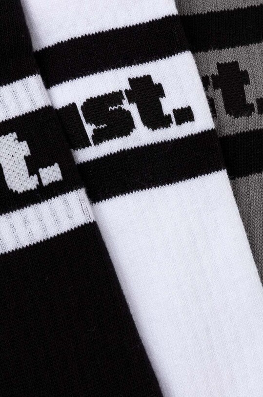 kust. sosete 3-pack kust.crewlenght.socks02 negru SS24