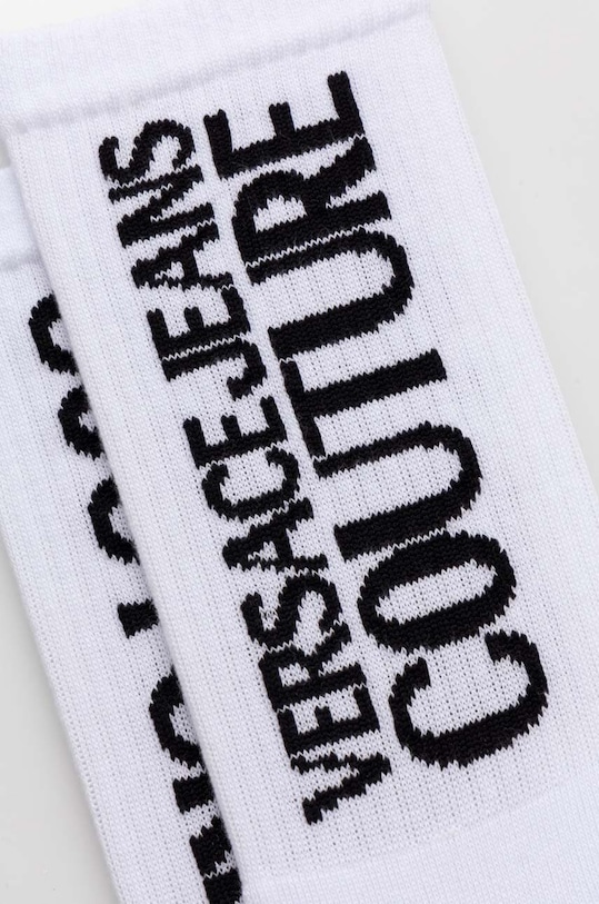 Versace Jeans Couture skarpetki 76GA0J03.ZG081 biały SS24