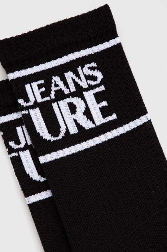 Versace Jeans Couture skarpetki 76GA0J04.ZG079 czarny SS24