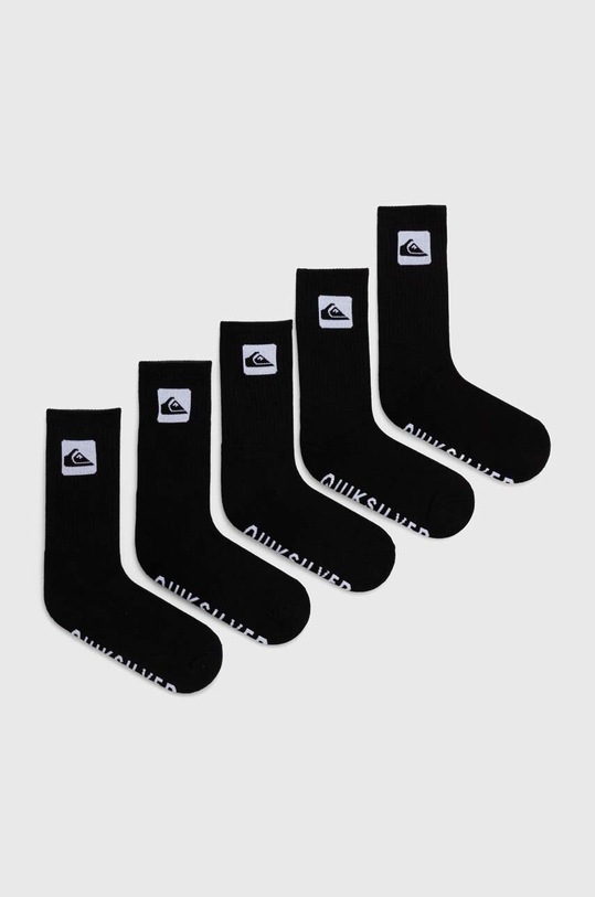 Quiksilver skarpetki 5-pack skarpetki długie czarny AQYAA03311