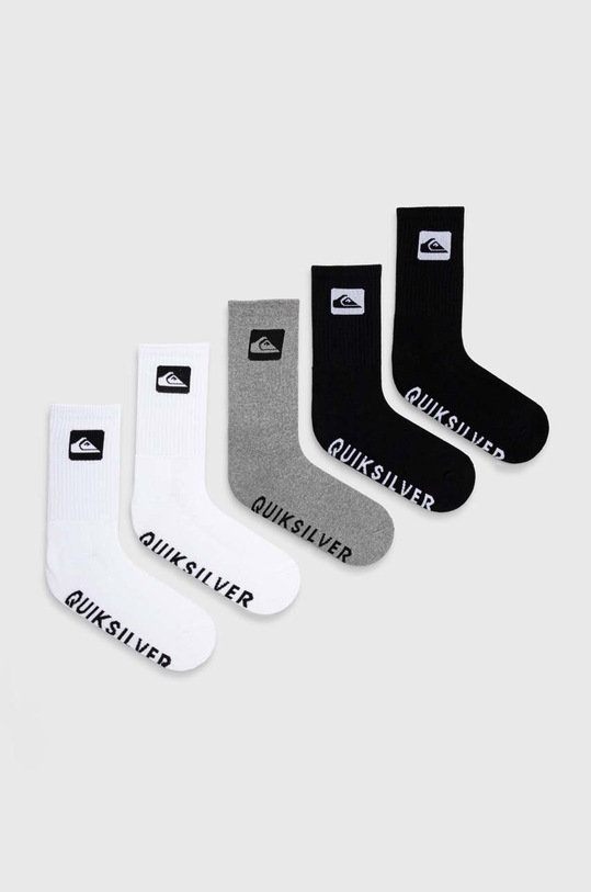 Quiksilver skarpetki 5-pack skarpetki długie multicolor AQYAA03311