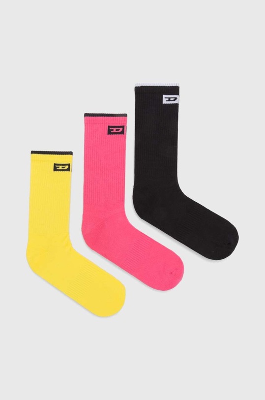 Diesel skarpetki 3-pack skarpetki długie multicolor 00SAYJ.0AMAN