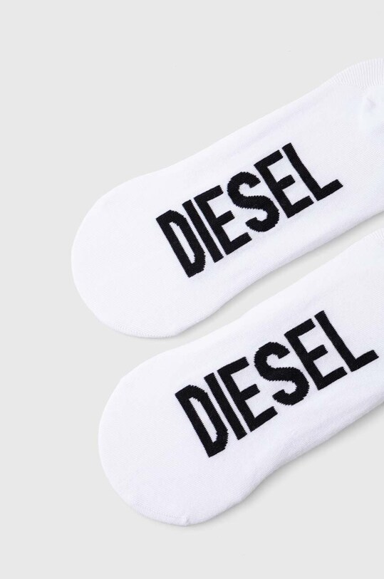 Ponožky Diesel SKM-HIDEPAT 2-pack 00S0MG.0LDAZ bílá SS24