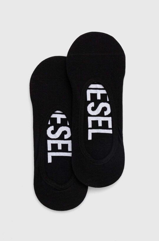 Diesel calzini pacco da 2 calzini corti nero 00S0MG.0LDAZ