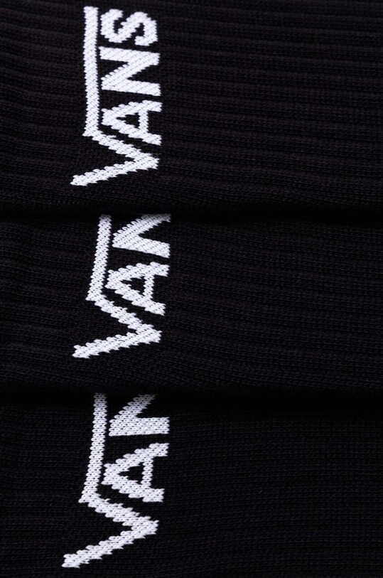 Vans skarpetki 3-pack VN000F0XBLK1 czarny SS24