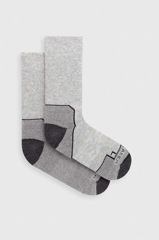 Icebreaker sosete Hike+ Medium Crew gri IB1051010171