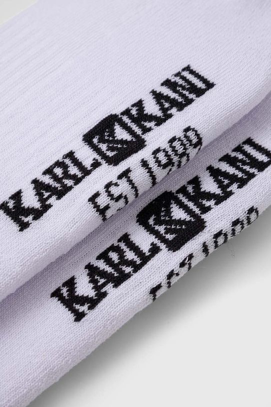 Karl Kani sosete 3-pack 3002039 alb SS24