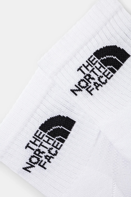 Ponožky The North Face 3-pack NF0A882GFN41 bílá SS24