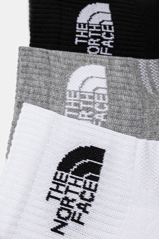 The North Face zokni 3 db NF0A882G3OW1 fekete SS24