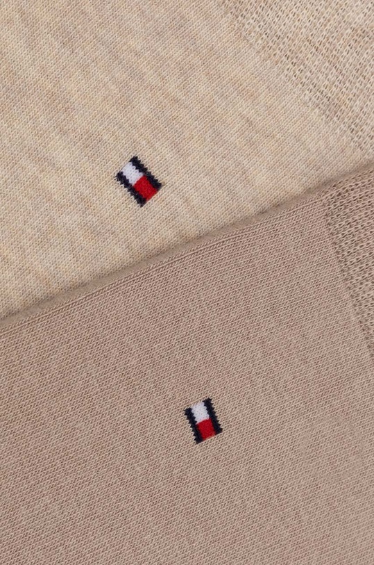 Tommy Hilfiger skarpetki 2-pack 371111128 beżowy SS24