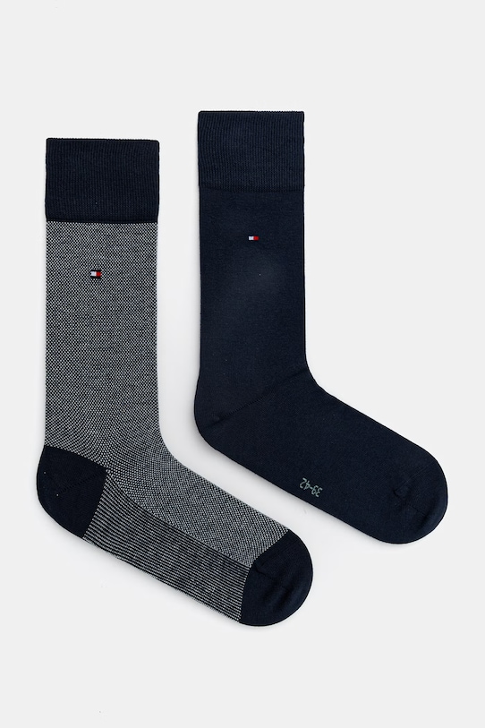 Tommy Hilfiger skarpetki 2-pack melanż granatowy 701226104